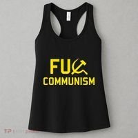 Fu Communism Anti Communist Protest Women's Tank Top thumb 3