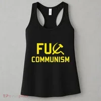 Fu Communism Anti Communist Protest Women's Tank Top thumb 3