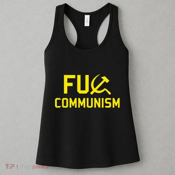 Fu Communism Anti Communist Protest Women's Tank Top