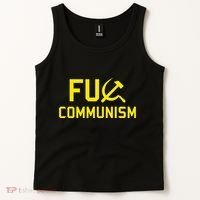 Fu Communism Anti Communist Protest Tank Top thumb 2
