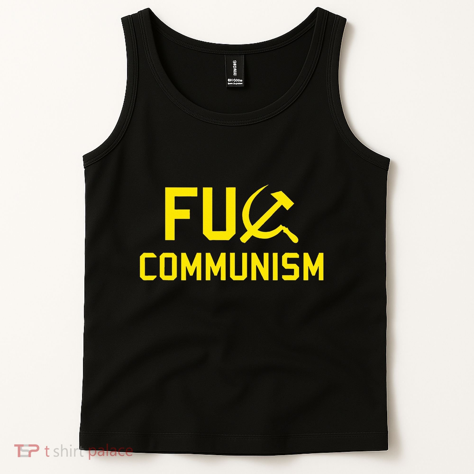 Fu Communism Anti Communist Protest Tank Top