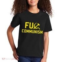 Fu Communism Anti Communist Protest Kids T-Shirt thumb 2