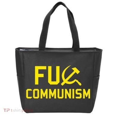 Fu Communism Anti Communist Protest Tote Bag