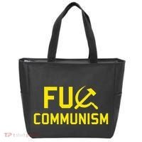 Fu Communism Anti Communist Protest Tote Bag thumb 0