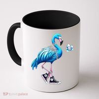 Flamingo Chucks And Pearls Kamala Harris 2024 Coffee Mug thumb 0
