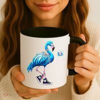 Flamingo Chucks And Pearls Kamala Harris 2024 Coffee Mug thumb 3