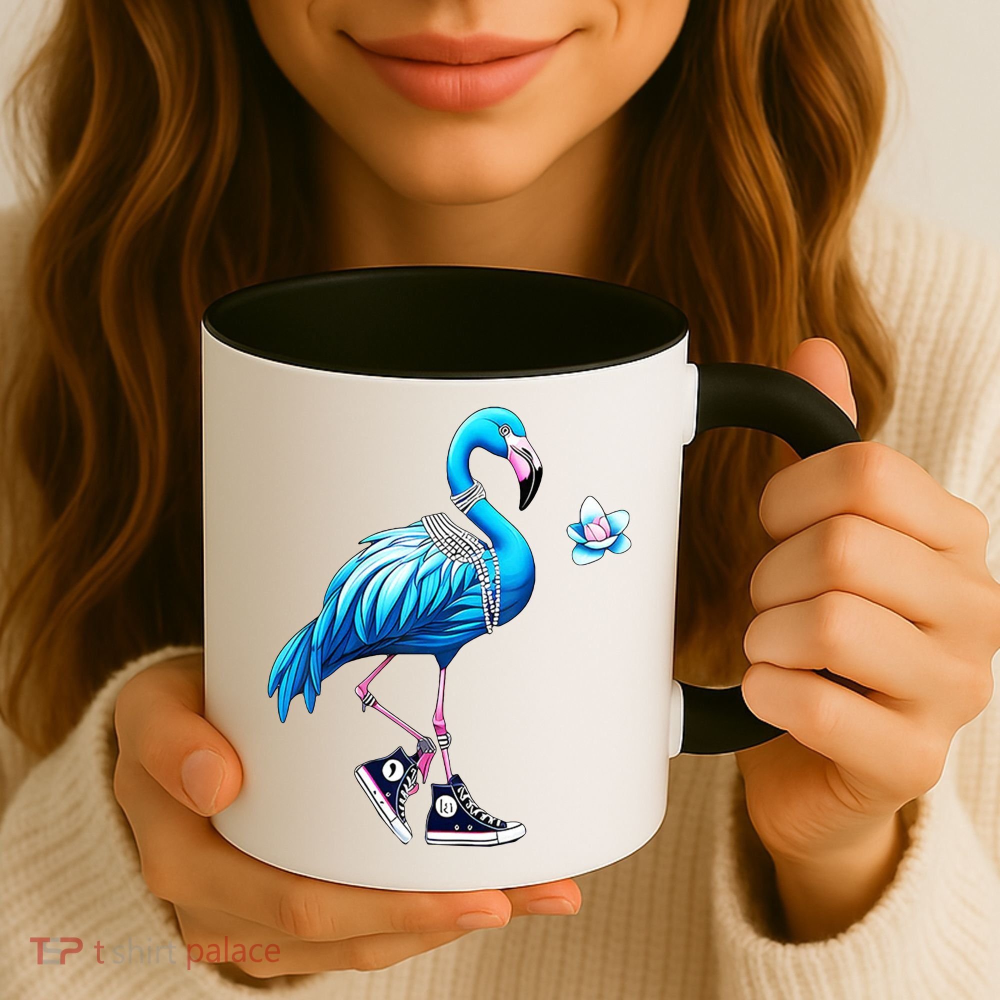 Flamingo Chucks And Pearls Kamala Harris 2024 Coffee Mug