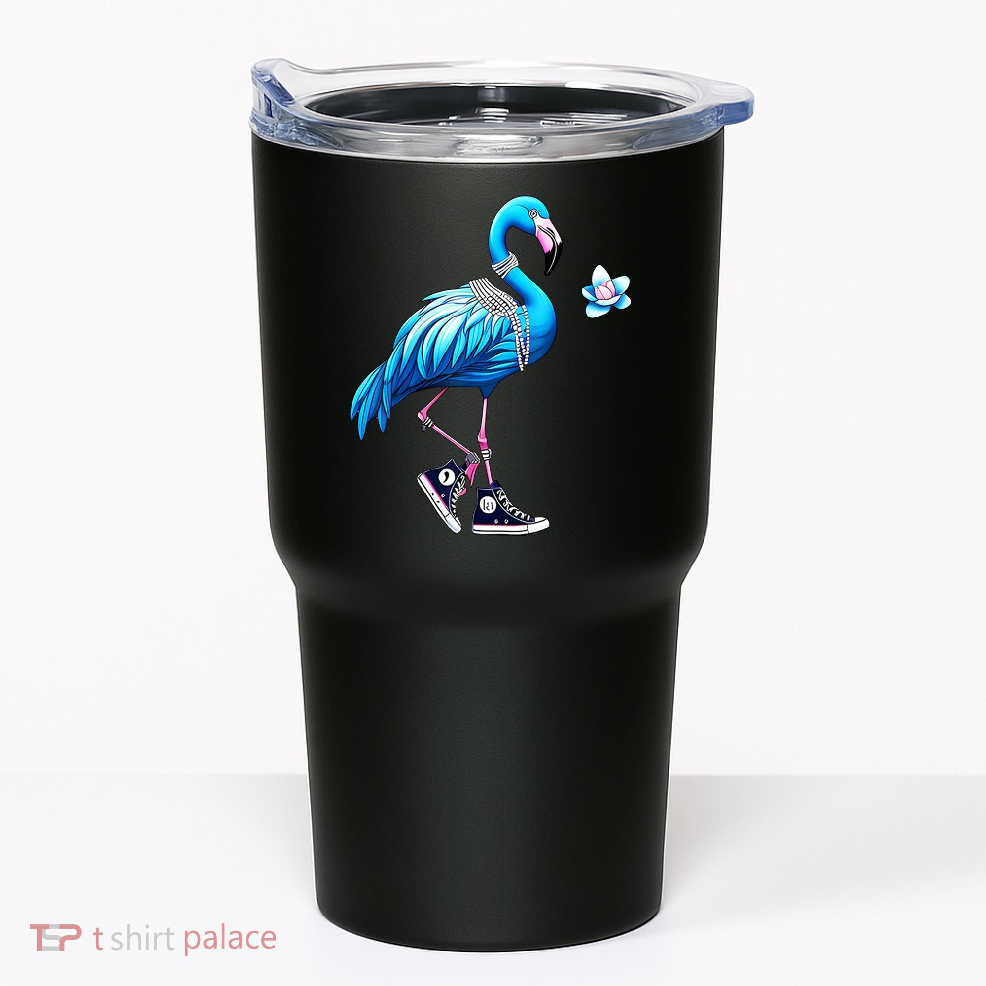 Flamingo Chucks And Pearls Kamala Harris 2024 Tumbler