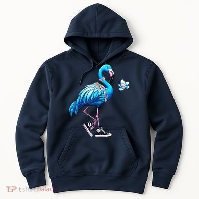 Flamingo Chucks And Pearls Kamala Harris 2024 Hoodie