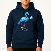 Flamingo Chucks And Pearls Kamala Harris 2024 Hoodie thumb 2