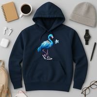 Flamingo Chucks And Pearls Kamala Harris 2024 Hoodie thumb 3