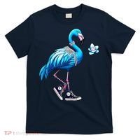 Flamingo Chucks And Pearls Kamala Harris 2024 T-Shirt thumb 0