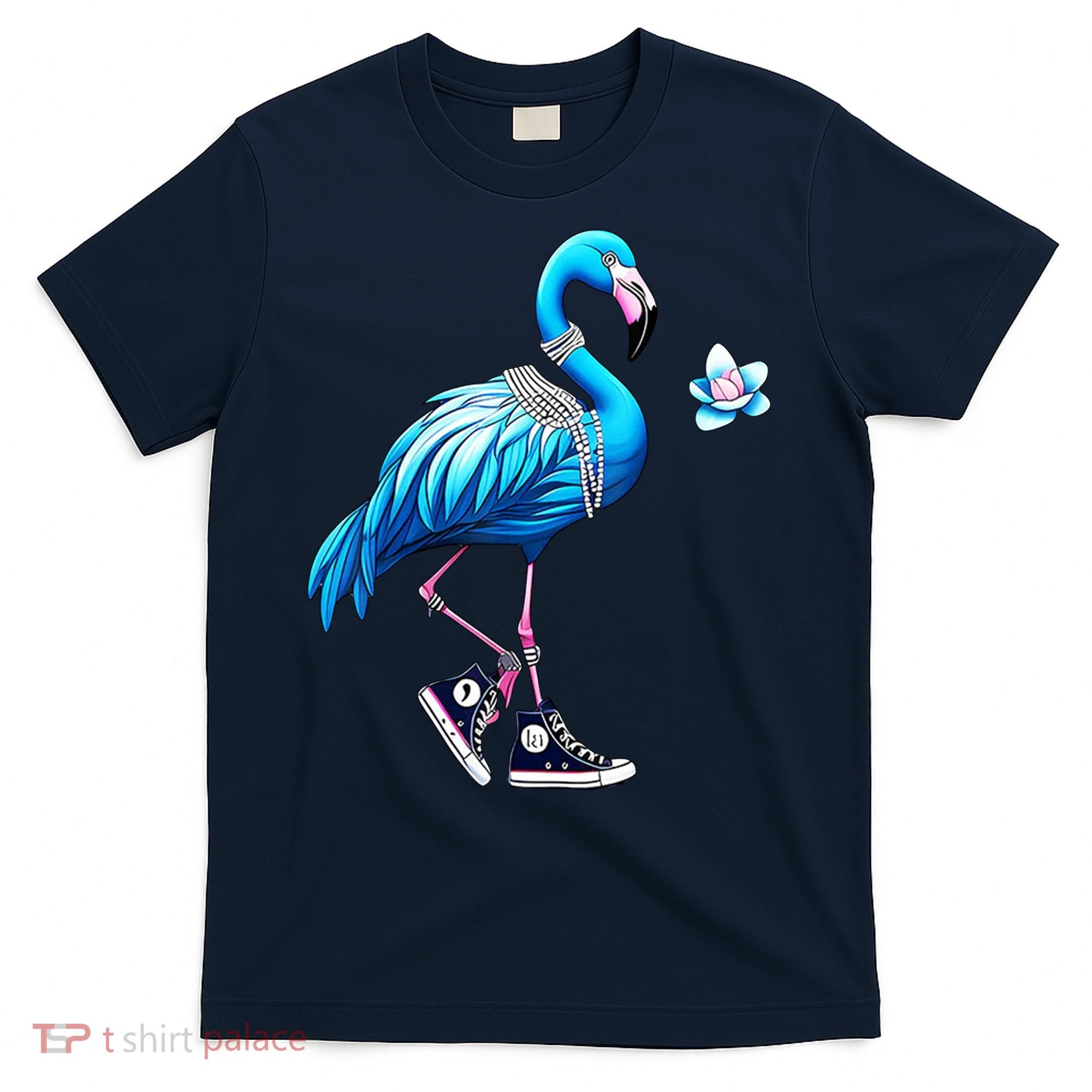 Flamingo Chucks And Pearls Kamala Harris 2024 T-Shirt