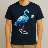 Flamingo Chucks And Pearls Kamala Harris 2024 T-Shirt thumb 3