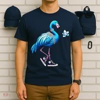 Flamingo Chucks And Pearls Kamala Harris 2024 T-Shirt thumb 6
