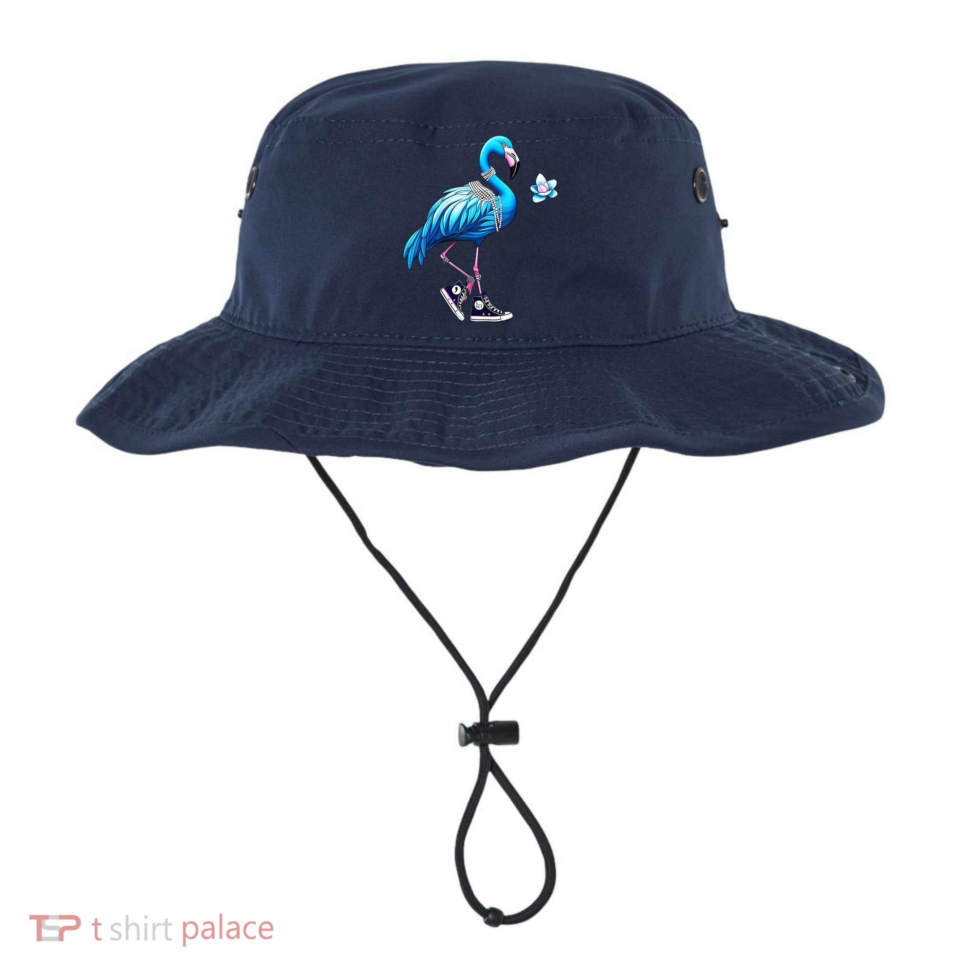 Flamingo Chucks And Pearls Kamala Harris 2024 Bucket Hat