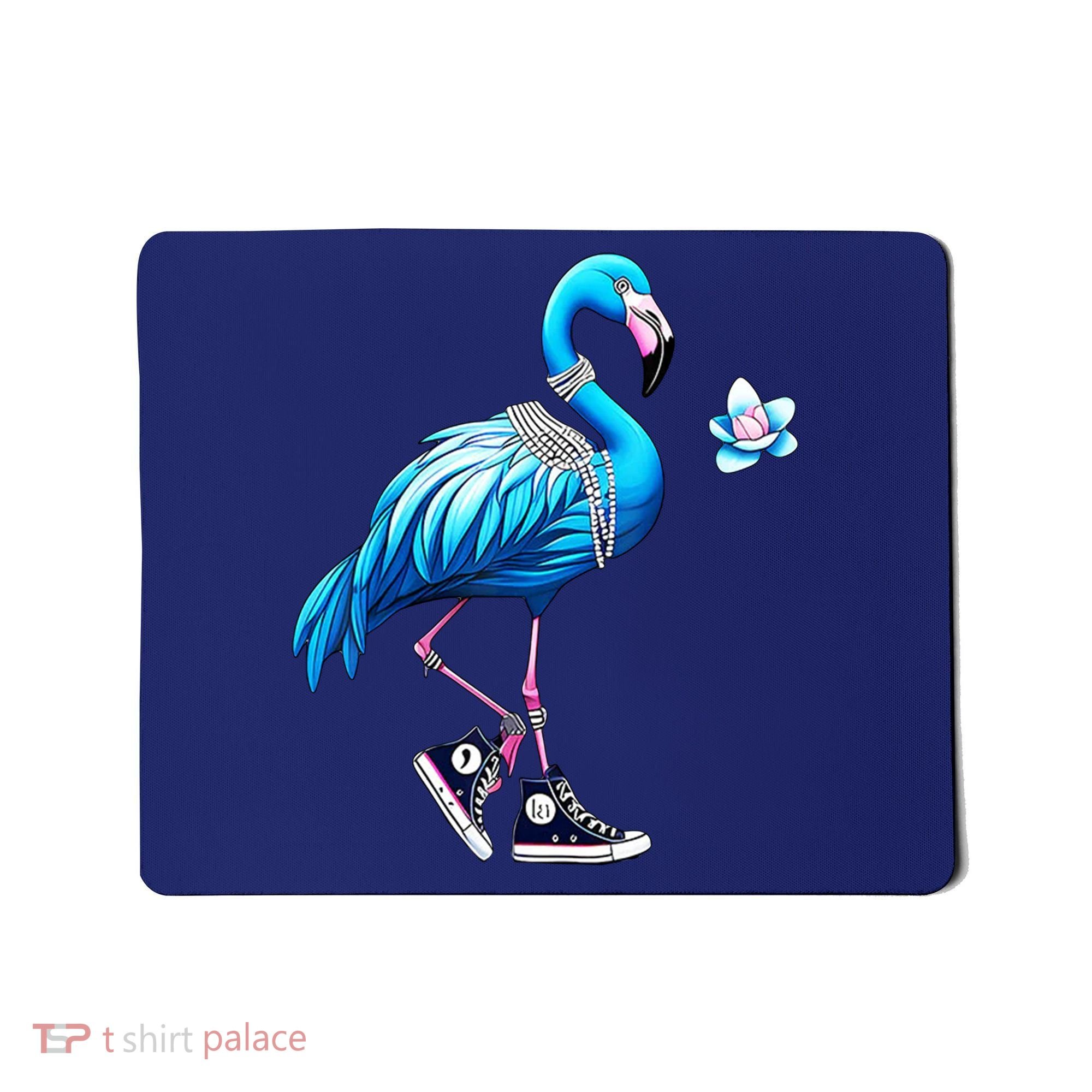 Flamingo Chucks And Pearls Kamala Harris 2024 Mousepad