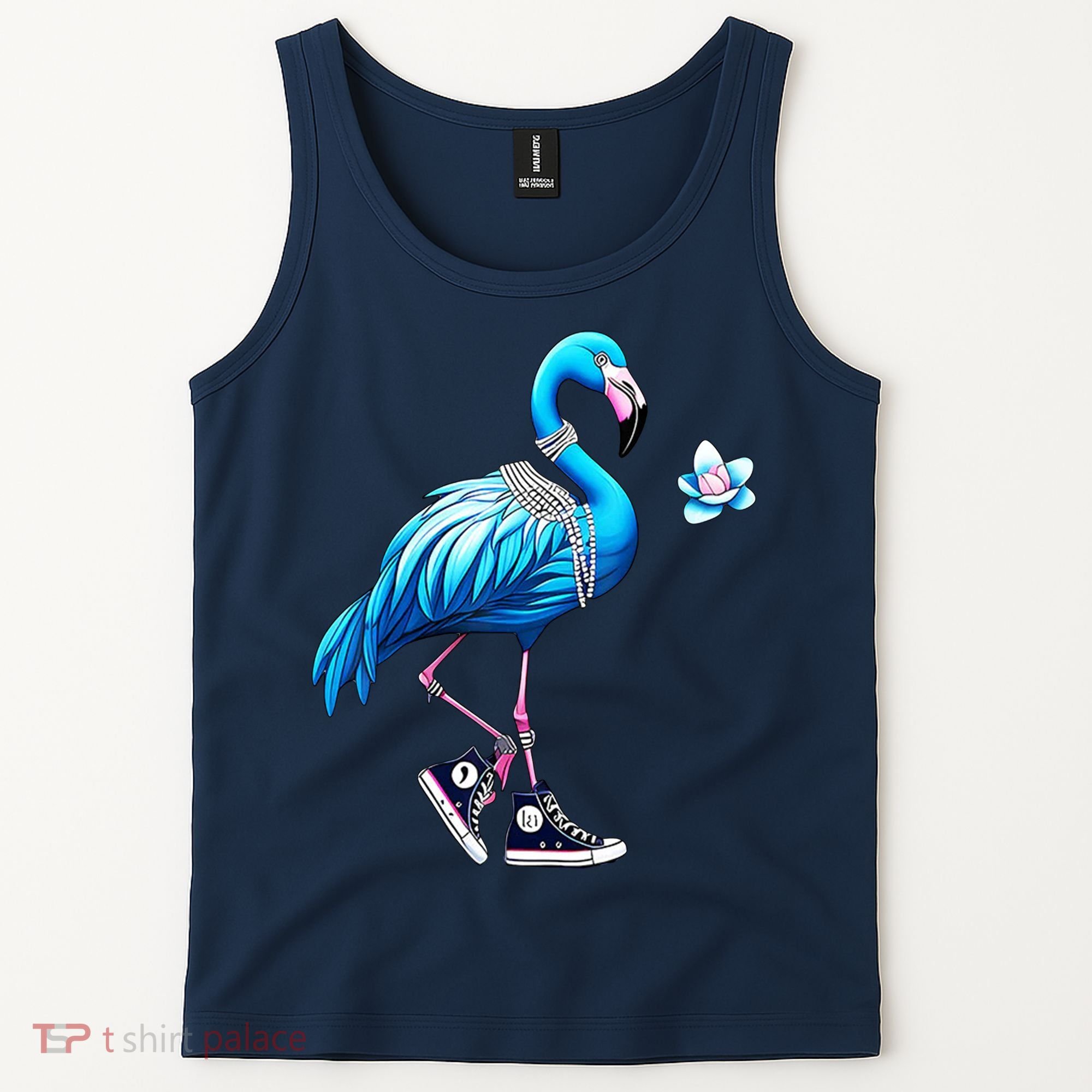 Flamingo Chucks And Pearls Kamala Harris 2024 Tank Top