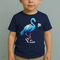 Flamingo Chucks And Pearls Kamala Harris 2024 Toddler T-Shirt thumb 2