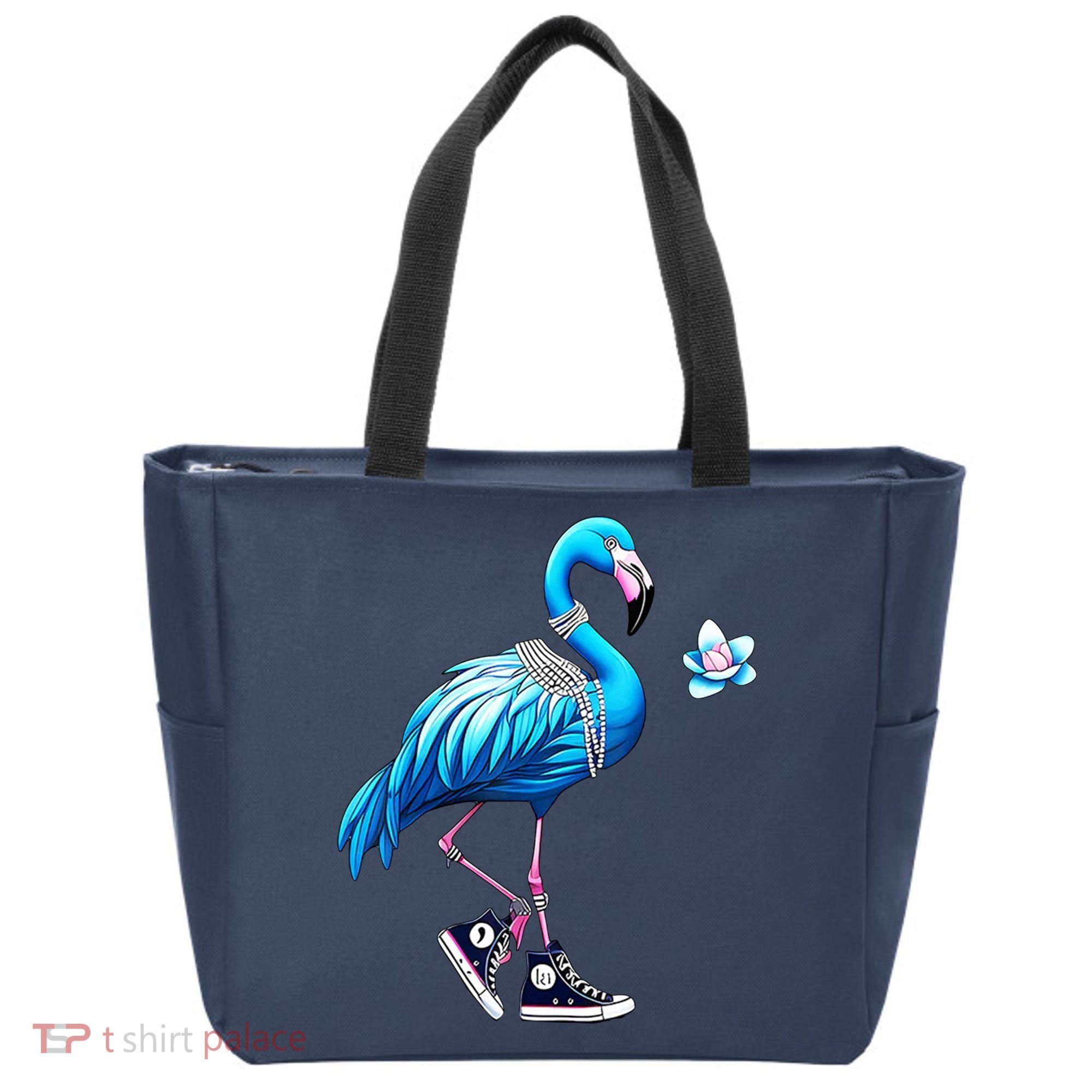 Flamingo Chucks And Pearls Kamala Harris 2024 Tote Bag
