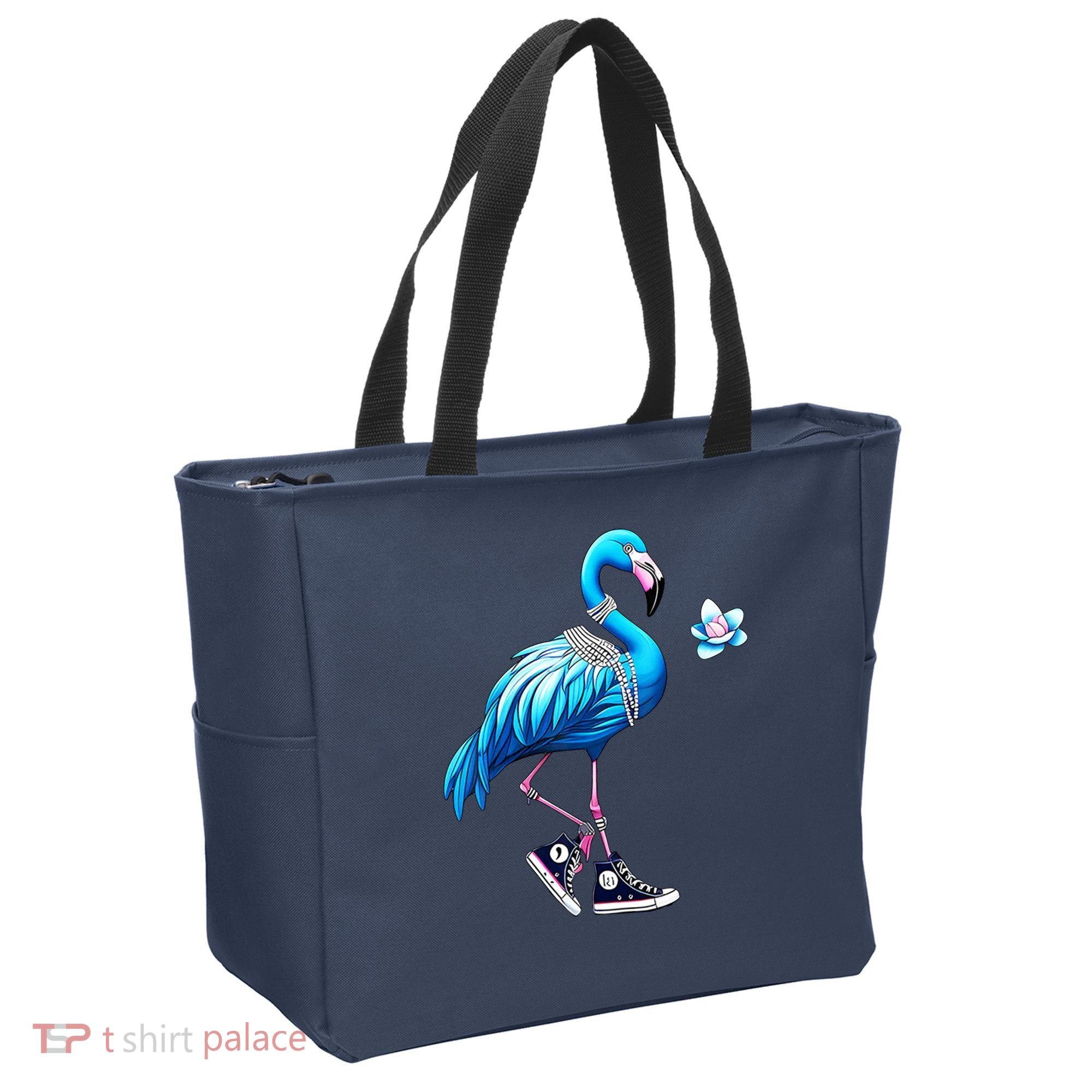 Flamingo Chucks And Pearls Kamala Harris 2024 Tote Bag