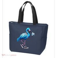 Flamingo Chucks And Pearls Kamala Harris 2024 Tote Bag thumb 3