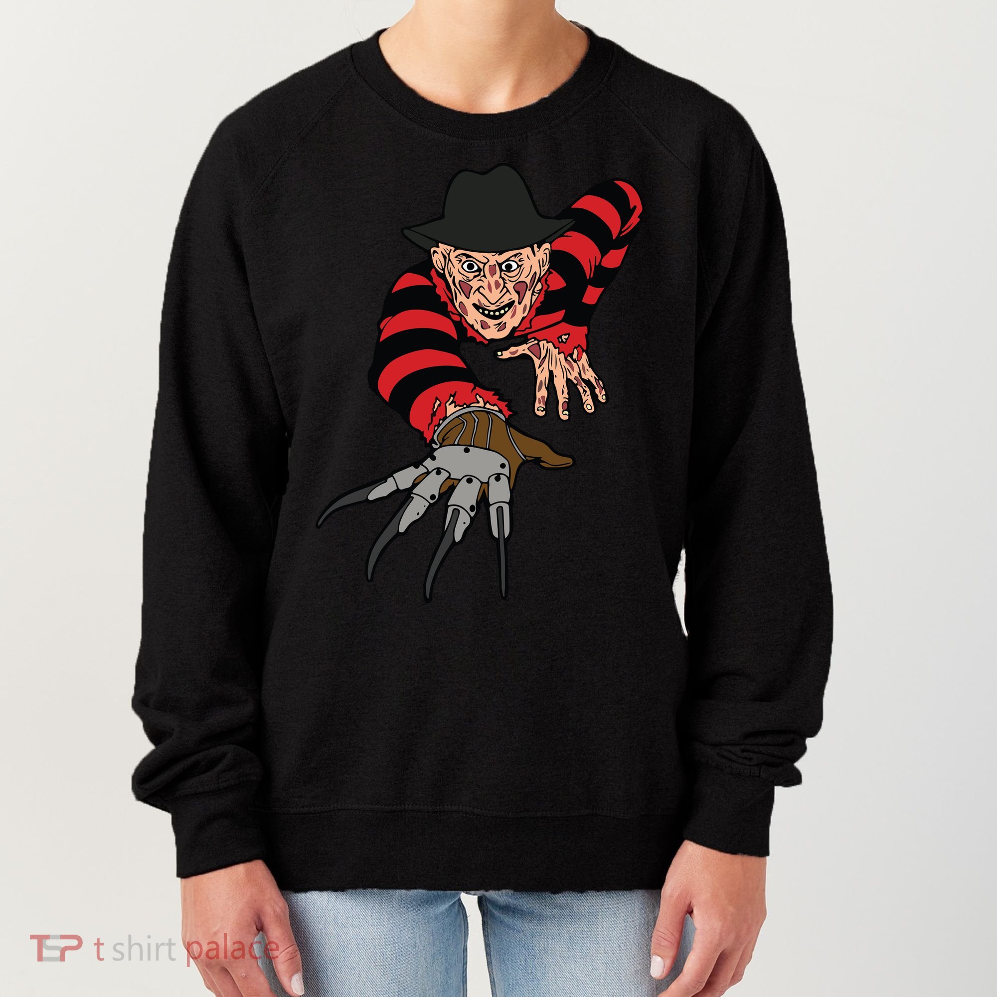 Freddy Creeping At You Women's Sweatshirt