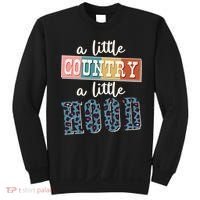 Funny Cute A Little Country A Little Hood Sweatshirt thumb 0