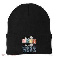 Funny Cute A Little Country A Little Hood Beanie thumb 0