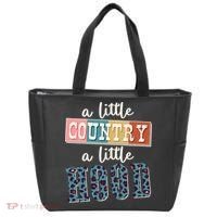 Funny Cute A Little Country A Little Hood Tote Bag thumb 0