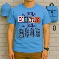 Funny Cute A Little Country A Little Hood T-Shirt thumb 5