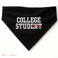 Funny College Apparel Gift USA-Made Doggie Bandana thumb 0