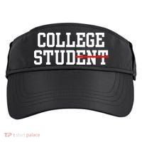 Funny College Apparel Gift Adult Drive Performance Visor thumb 0