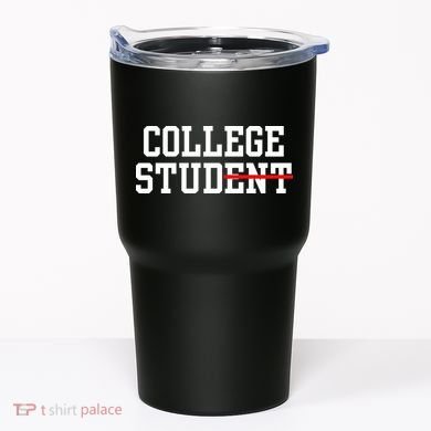 Funny College Apparel Gift Tumbler