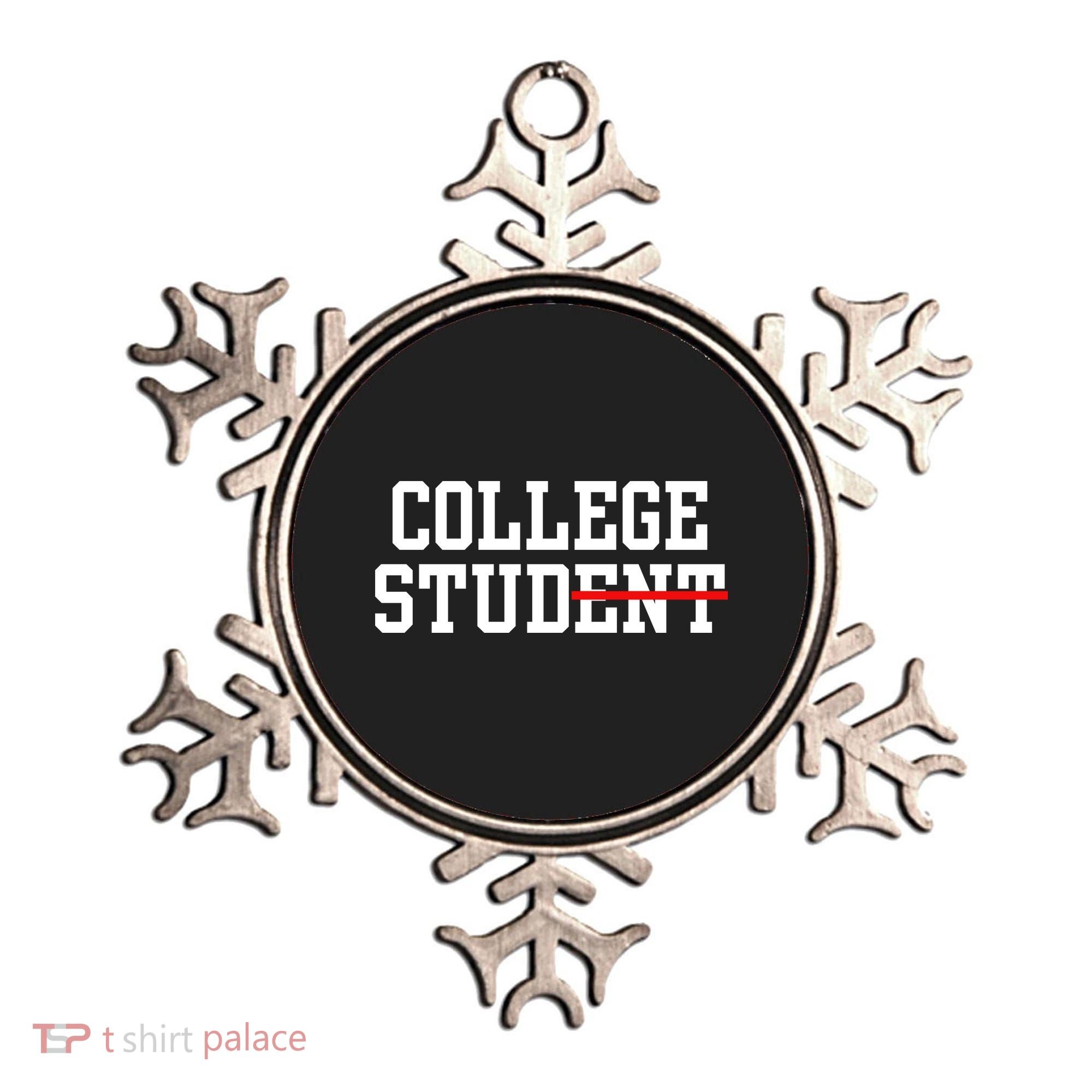 Funny College Apparel Gift Ornament