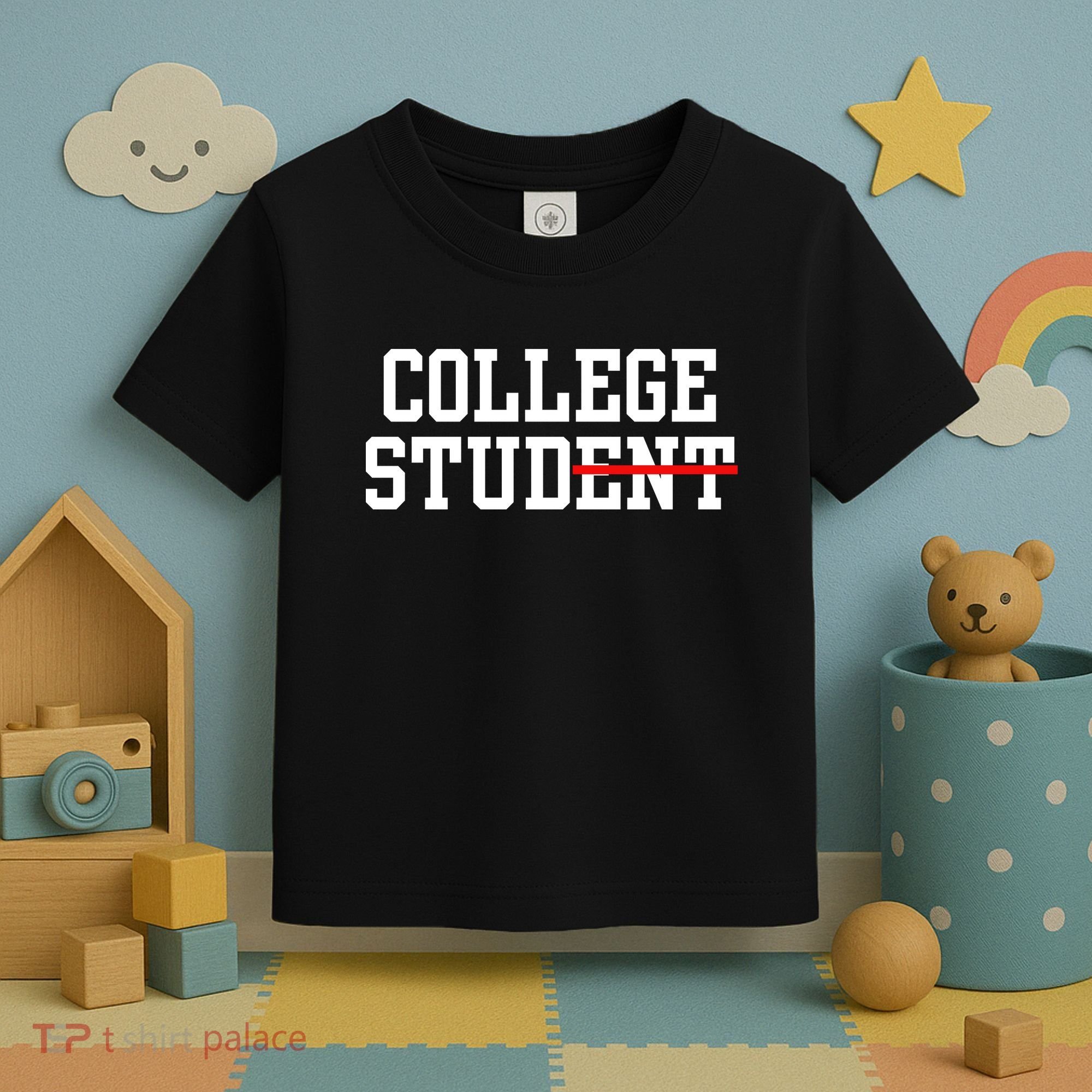 Funny College Apparel Gift Toddler T-Shirt