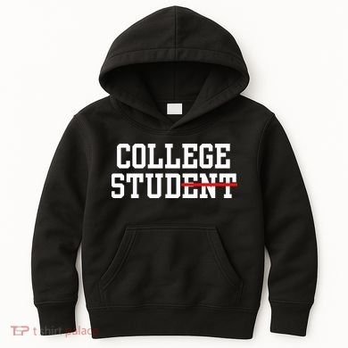 Funny College Apparel Gift Kids Hoodie