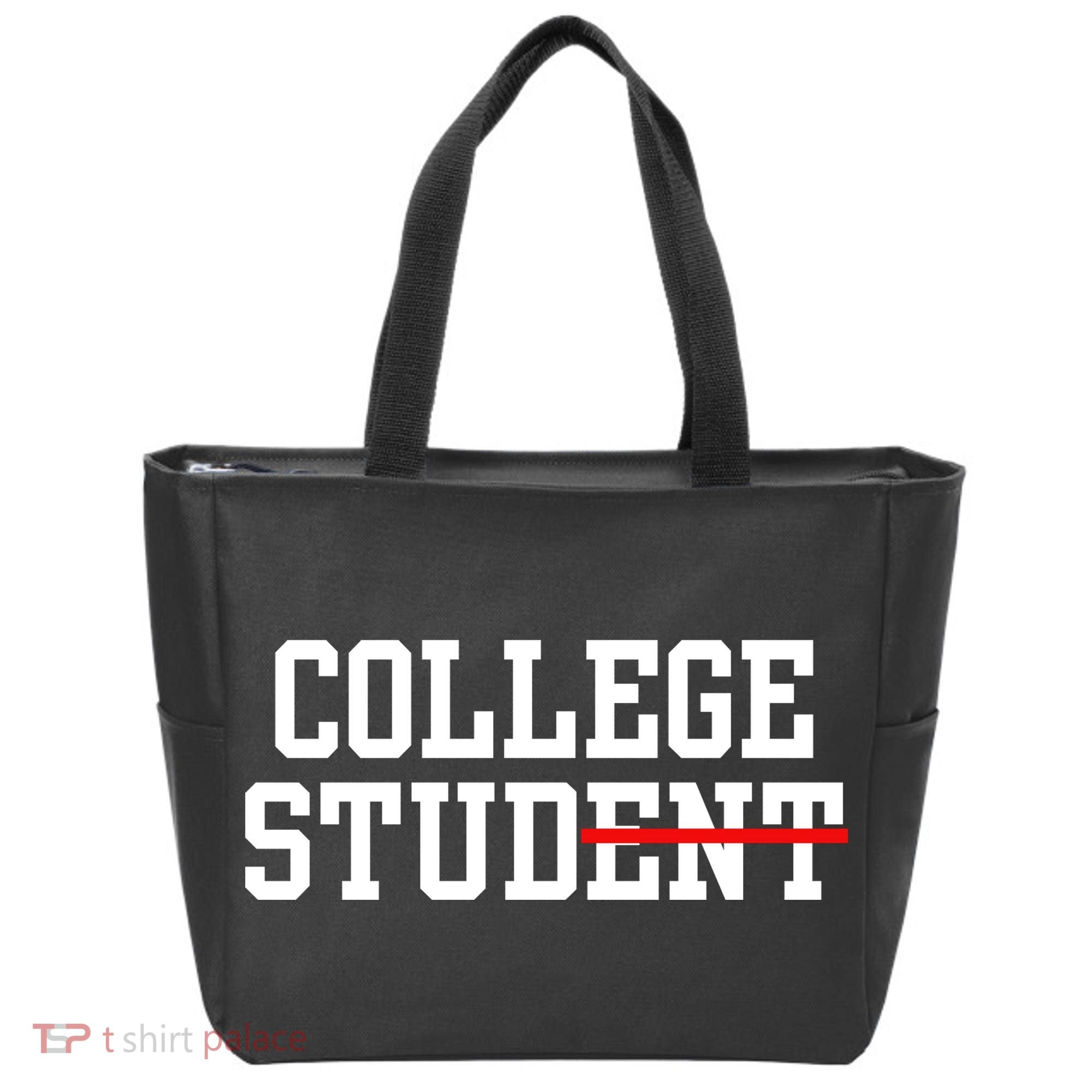 Funny College Apparel Gift Tote Bag