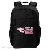 Funny Cute Always Be An Axolotl Backpack thumb 0