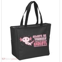 Funny Cute Always Be An Axolotl Tote Bag thumb 2