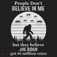 Funny Conservative Anti Biden Bigfoot Women's Sweatshirt thumb 2