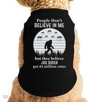 Funny Conservative Anti Biden Bigfoot Doggie Tank thumb 0