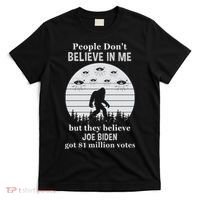 Funny Conservative Anti Biden Bigfoot T-Shirt thumb 0