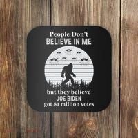 Funny Conservative Anti Biden Bigfoot Coaster thumb 0