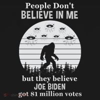Funny Conservative Anti Biden Bigfoot Polo thumb 3