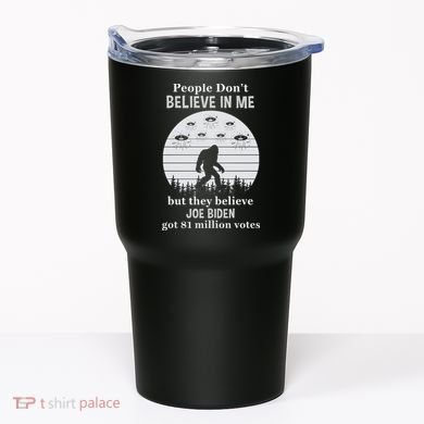 Funny Conservative Anti Biden Bigfoot Tumbler