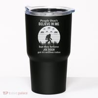 Funny Conservative Anti Biden Bigfoot Tumbler thumb 0