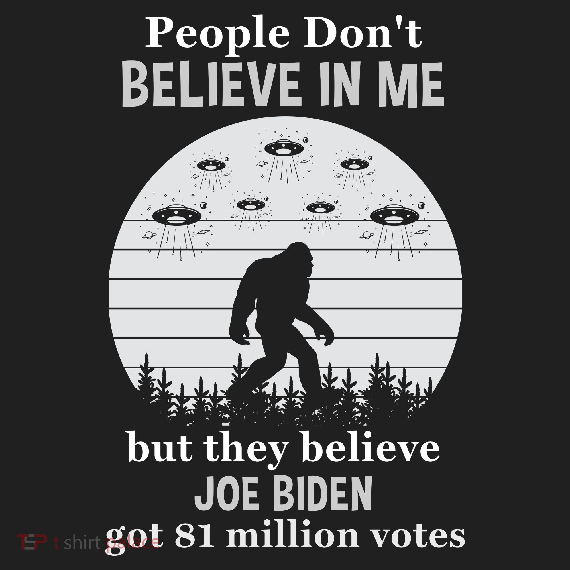 Funny Conservative Anti Biden Bigfoot Tumbler