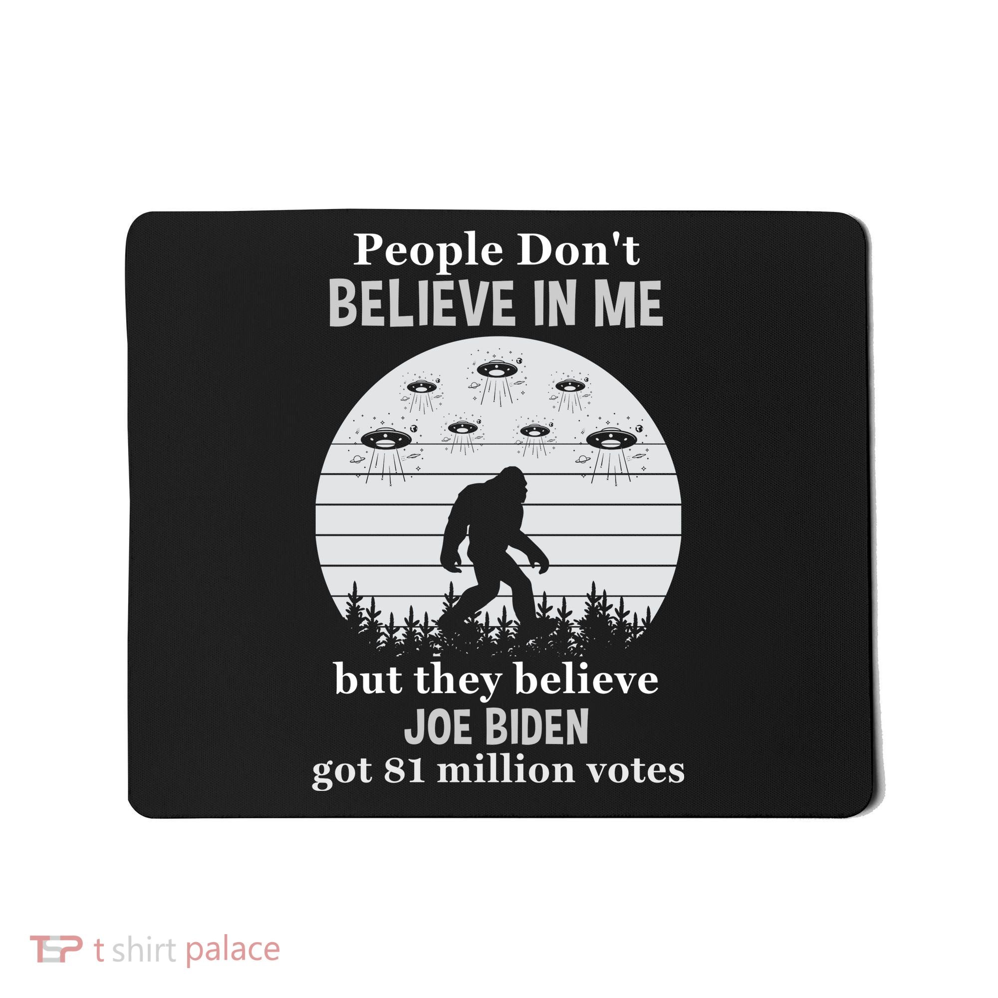 Funny Conservative Anti Biden Bigfoot Mousepad