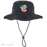 Funny Cute Astronaut Kitty On Rainbow Sprinkle Donut Bucket Hat thumb 0